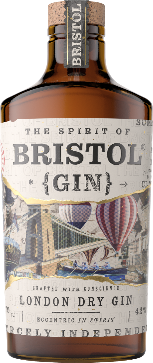Bottle of London Dry Gin
